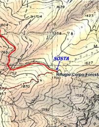 Mappa percorso