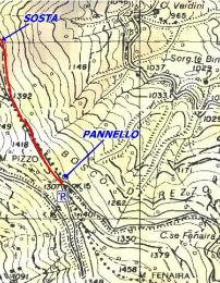 Mappa percorso