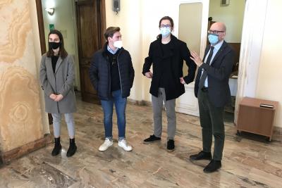 Scuola e misure anti-Covid Abbo ha incontrato gli studenti