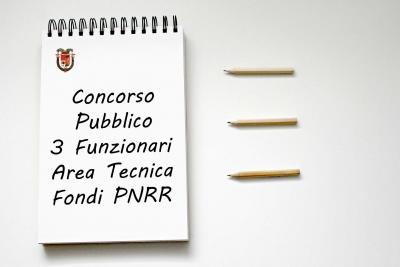 logo Concorso Pubblico tempo determinato 18 ore 3 Funzionari Area Tecnica Fondi PNRR