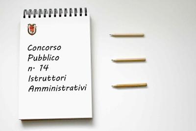immagine logo concorso n. 14 Istruttori Amministrativi ex Cat.C