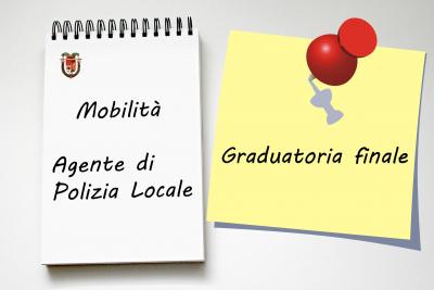 Esito procedura mobilità per n.2 posti Agente di Polizia Locale