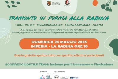 Locandina evento 25 maggio