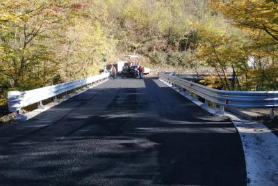 nuovo ponte sul torrente Arroscia, a Pornassio