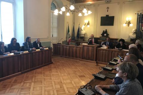 Provincia, il giuramento di Domenico Abbo e la convalida dei consiglieri Provincia, il giuramento di Domenico Abbo e la convalida dei consiglieri
