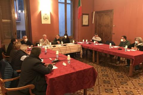 L’appuntamento nel Municipio di Pieve di Teco L’appuntamento nel Municipio di Pieve di Teco