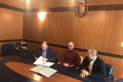 Difesa del territorio oggi la firma della convenzione Difesa del territorio oggi la firma della convenzione