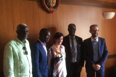 Natta incontra delegazione Senegalese