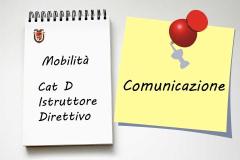 Candidati ammessi e convocazione colloquio - Mobilità 1 posto cat.D Istruttore Direttivo