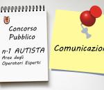 Comunicazione Concorso Pubblico n.1 Autista - Area degli Operatori Esperti