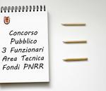 logo Concorso Pubblico tempo determinato 18 ore 3 Funzionari Area Tecnica Fondi PNRR