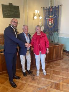 Incontro tra gli amministratori della Provincia di Cuneo e Imperia Incontro tra gli amministratori della Provincia di Cuneo e Imperia