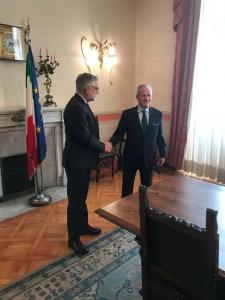 Scajola incontra il Prefetto Scajola incontra il Prefetto